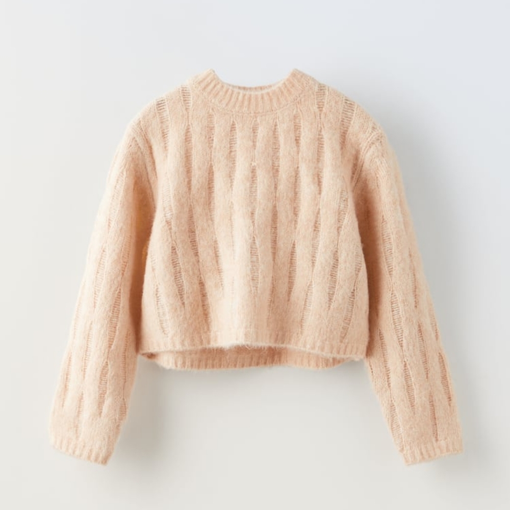 ZARA RIPPED SWEATER